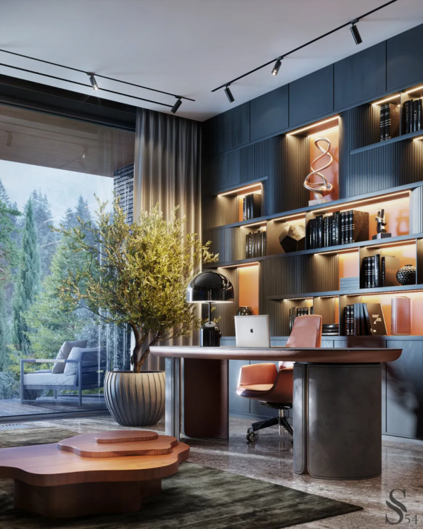 900㎡，大膽的奢華風