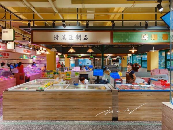 實拍上海文藝菜市場，裝修風格很特別，遊客：看起來買不起的樣子