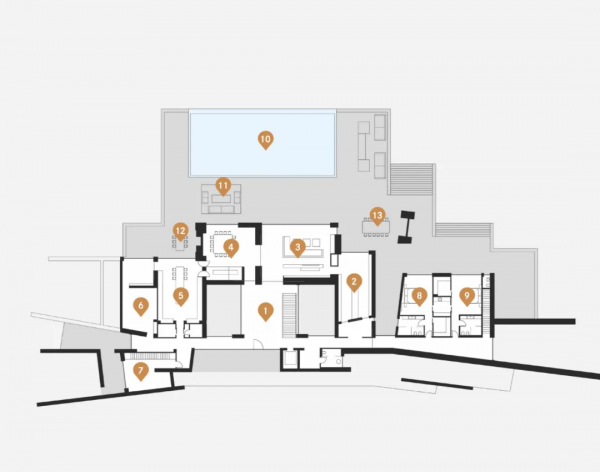 1.6億超級豪宅，3000㎡多，把奢華玩出花樣
