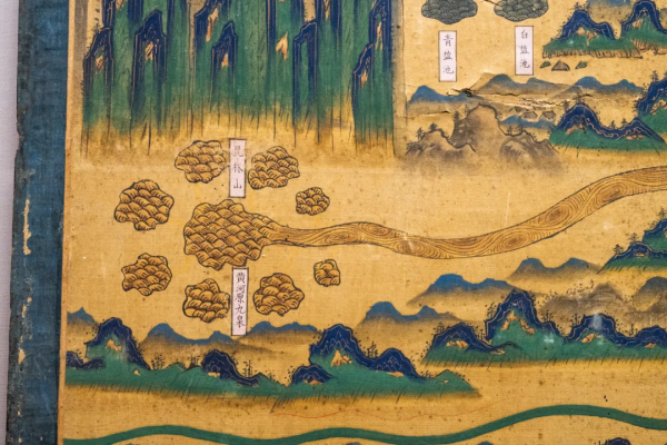 國博《九邊圖》屏首次公開展示 全面展現明代長城全貌 | 文物活起來