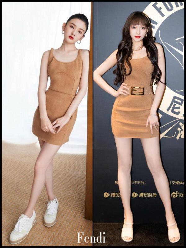 裙子太挑人？同一件蘋果綠禮服，18歲木村光希和孫儷都沒穿出質感