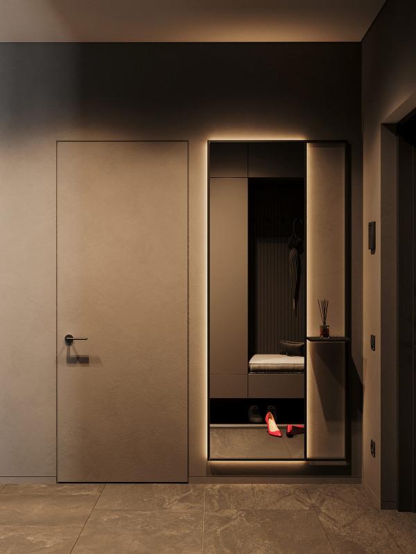 色彩的凝聚力！2間55平時尚小戶型裝修設計