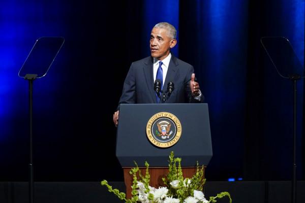 奧巴馬、拜登等參加多數黨領袖雷德葬禮