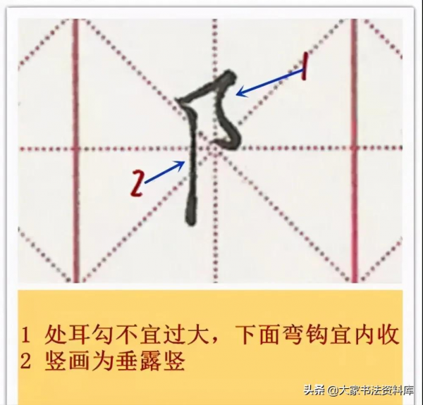硬筆書法66種偏旁結構細講