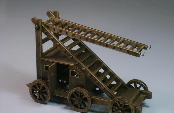 古人攻城梯子為何沒人去推，反倒費力搬石頭砸？士兵：就你聰明