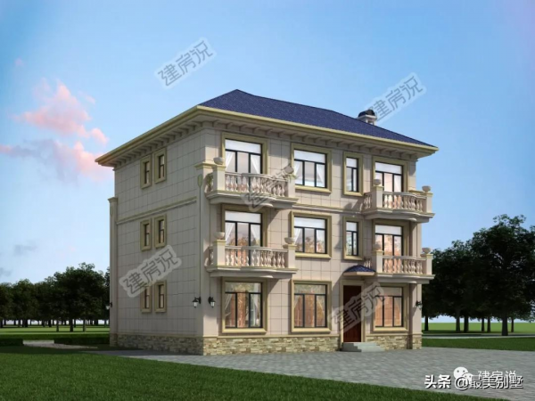 經典歐式別墅，美麗大方讓人羨慕，百年不落後