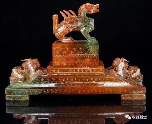 ​收藏殿堂 | 古玉沁色之美欣賞(2) ​收藏殿堂 | 古玉沁色之美欣賞(2)