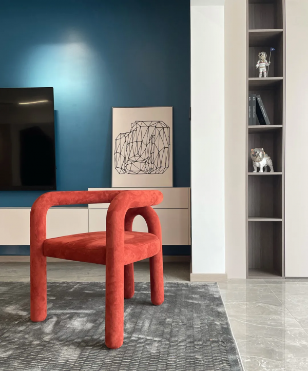 打通4個空間擁有完美客廳，工作收納娛樂一樣不落