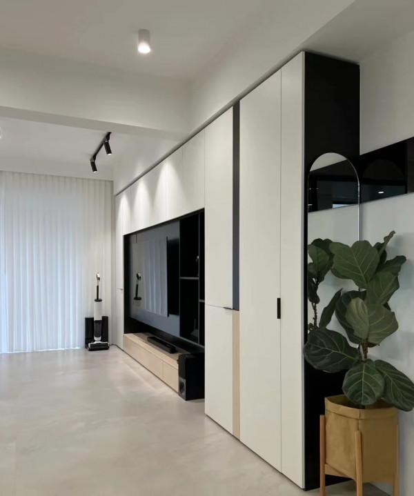 110㎡簡約風，花費10W做櫥櫃，全屋“空無一物”，太舒適了