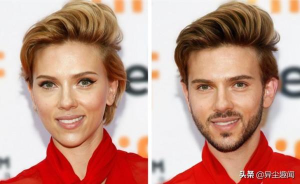 假如這18位女名人有個雙胞胎兄弟，他們的相貌會是什麼樣