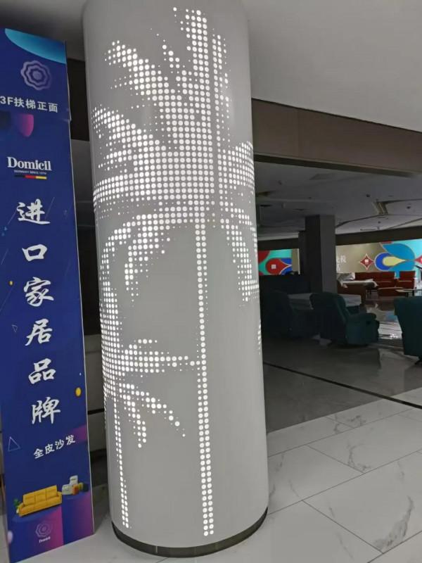 衝孔鋁單板定製各種各樣的效果圖案