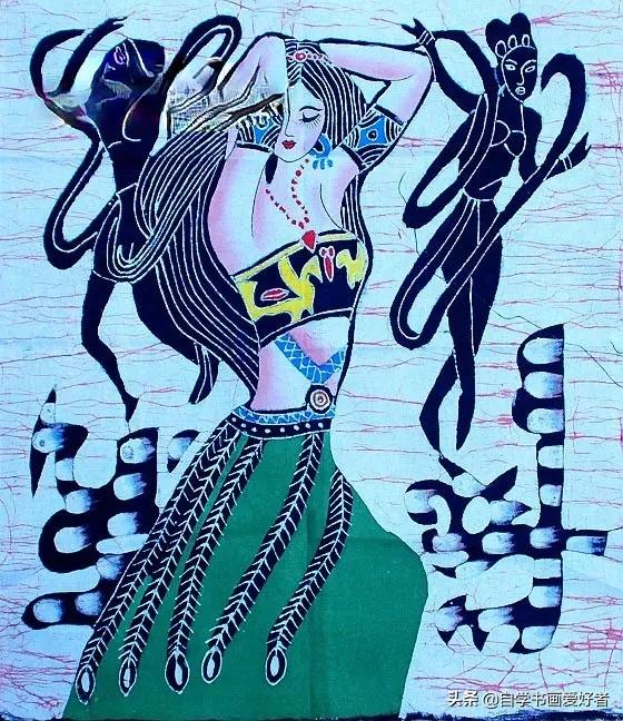 工藝地毯重彩裝飾人物