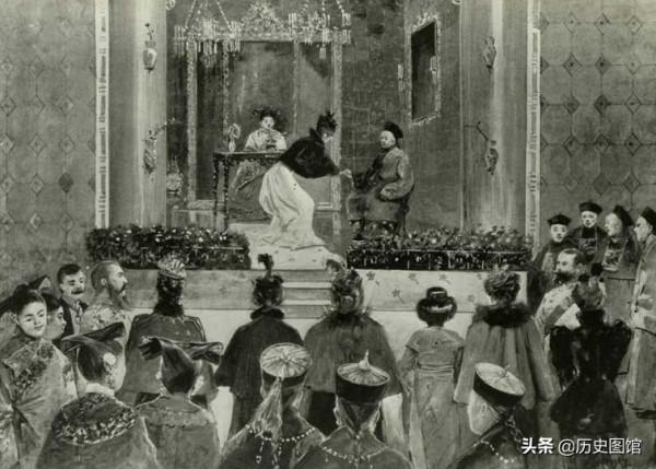 100多年前，西方人把慈禧太后畫成這樣，真是少見