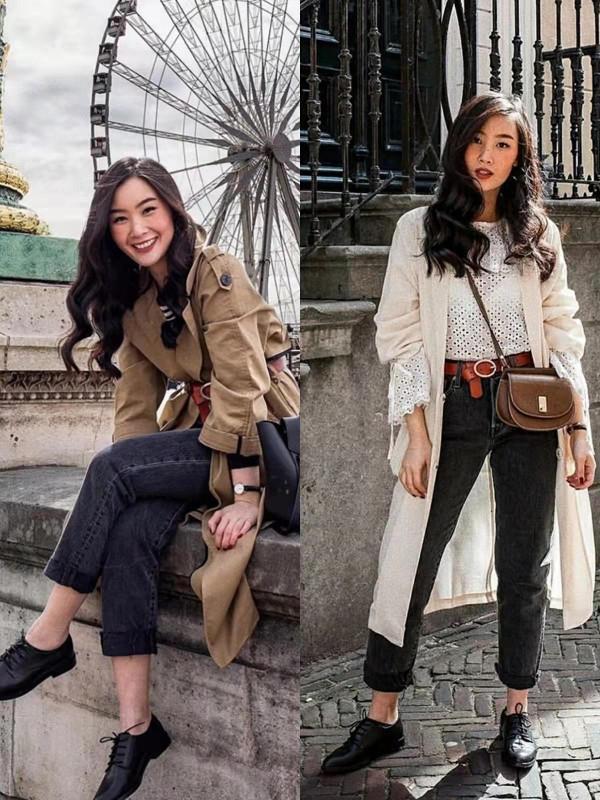 直筒褲+5雙鞋，等於小個子該有的冬季穿搭，專治個矮胯寬大腿粗