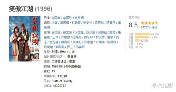 央視版《笑傲江湖》被低估了,網友:還以為演東方不敗的是男演員 央視版《笑傲江湖》被低估了,網友:還以為演東方不敗的是男演員