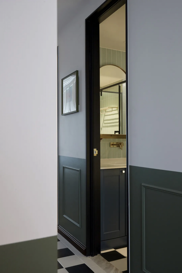 73㎡另類法式豪宅:廚房可以看電視,馬桶上面能洗手? 73㎡另類法式豪宅:廚房可以看電視,馬桶上面能洗手?