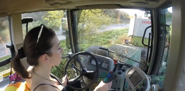 美國的農業實力有多強？會開拖拉機的女孩，真的是太酷了