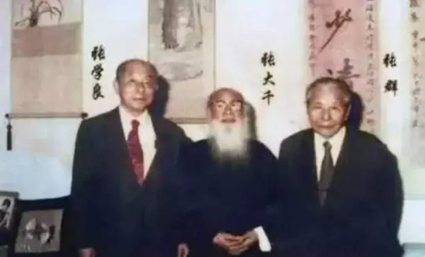 1981年，張大千宴請張學良，張學良卻帶走手寫選單，如今成為珍品