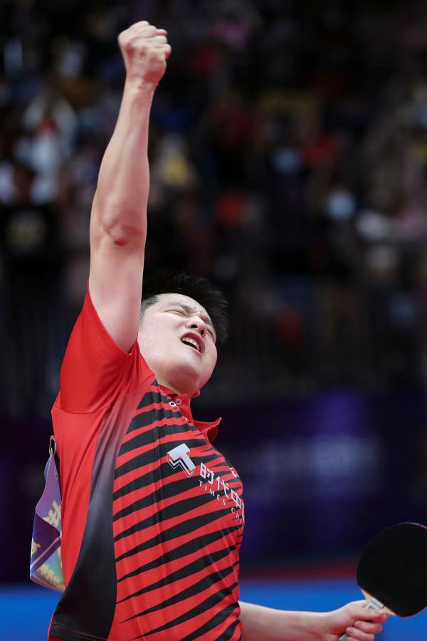 全運會｜廣東隊獲得乒乓球男團冠軍