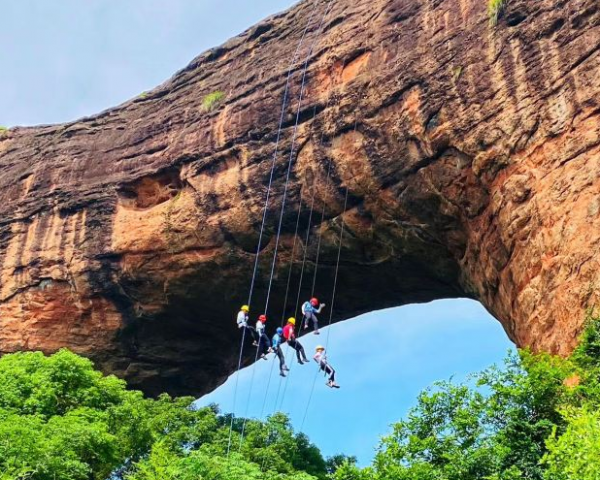 被贊睡美人，又有福地稱呼的江西一景區，拍照和觀景俱佳
