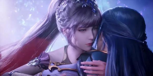 斗羅大陸：狗糧又來了，滿滿的愛，熱情的親親