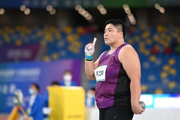 全運會田徑:鞏立姣四奪女子鉛球冠軍 全運會田徑:鞏立姣四奪女子鉛球冠軍