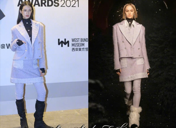 香奈兒多難穿!周迅80斤身材穿出臃腫肚腩,6萬多套裝變成廉價貨 香奈兒多難穿!周迅80斤身材穿出臃腫肚腩,6萬多套裝變成廉價貨