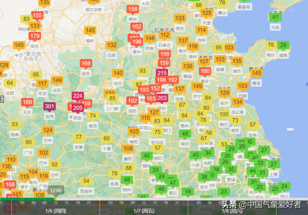 中東部多地空氣變濃，氣象衛星緊急對準！分析：冷空氣弱不是好事