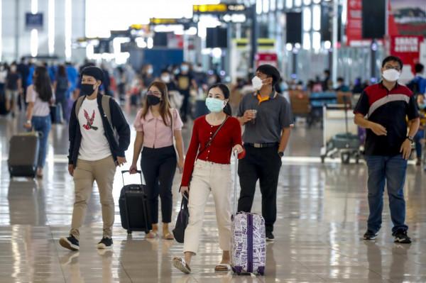 疫情下的泰國曼谷素萬那普機場 疫情下的泰國曼谷素萬那普機場