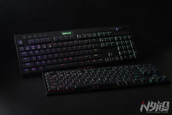紅龍K618 RGB三模無線超薄機械鍵盤體驗