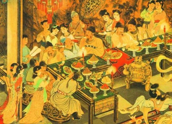 從西門慶請客擺宴看明代筵席風俗，桌面大小、菜餚，都有嚴格等級