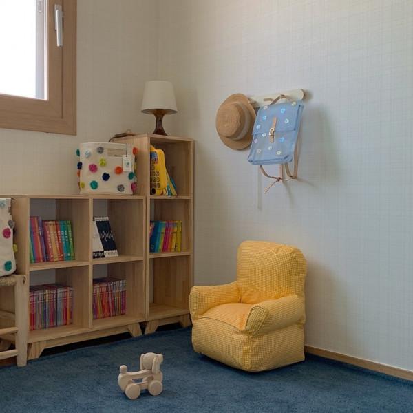 一家4口的幸福生活:83㎡全屋奶油色,客廳當親子區都為孩子考慮 一家4口的幸福生活:83㎡全屋奶油色,客廳當親子區都為孩子考慮