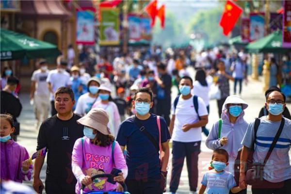 國慶期間,這裡成為歡樂的海洋 國慶期間,這裡成為歡樂的海洋