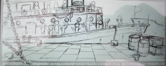 經典遊戲《街頭霸王2》最初的角色草稿，除了春麗就沒一個認識的