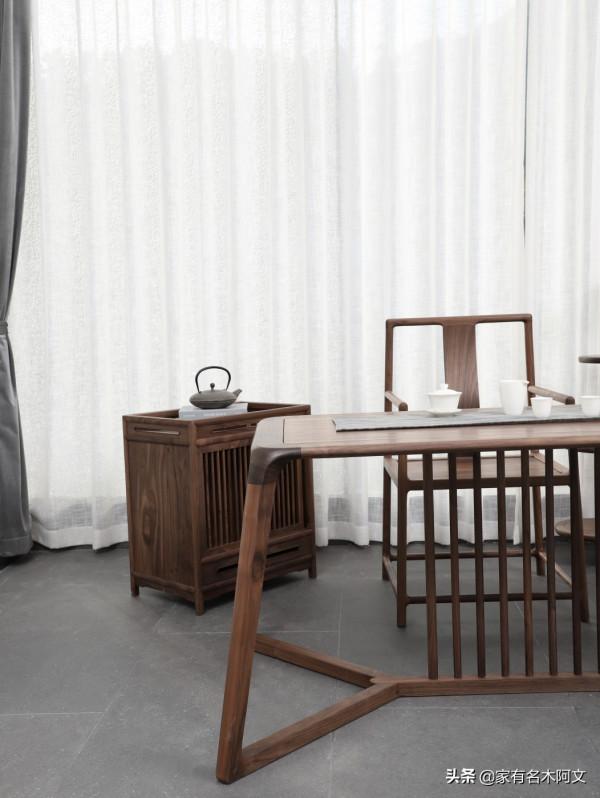 北美黑胡桃 • 禪靜茶桌茶室搭配推薦