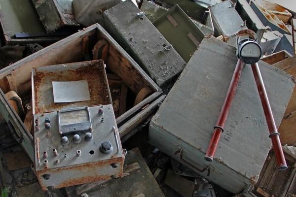 蘇聯遠東地區廢棄的杜加雷達