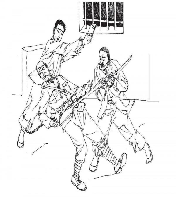 他從日軍手中逃脫，54年毛主席親自接見，說：大智大勇，民族英雄