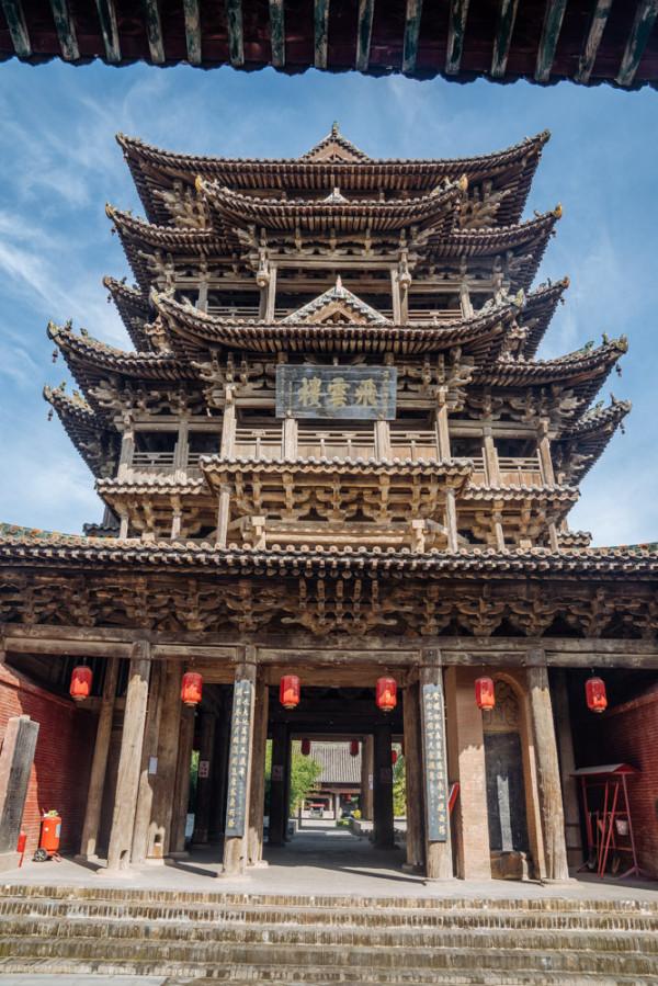 東嶽廟-飛雲樓,純木質結構,被譽為“中華第一木樓” 東嶽廟-飛雲樓,純木質結構,被譽為“中華第一木樓”