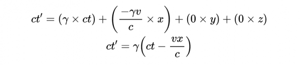 洛倫茲變換——狹義相對論中最重要的數學概念，同時性的終結