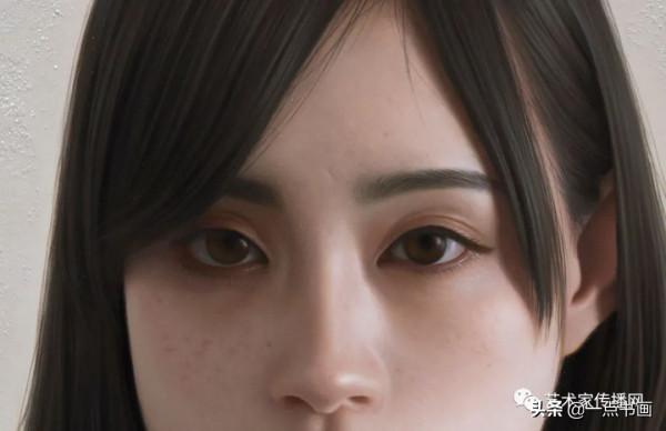 日本 岡靖知 寫實作品欣賞