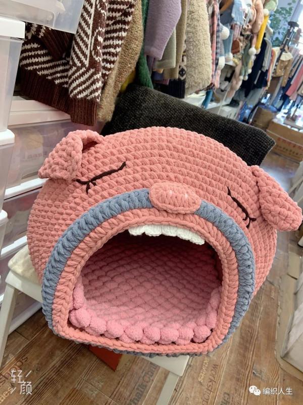 寵物也要有新家，超可愛原創編織狗窩欣賞