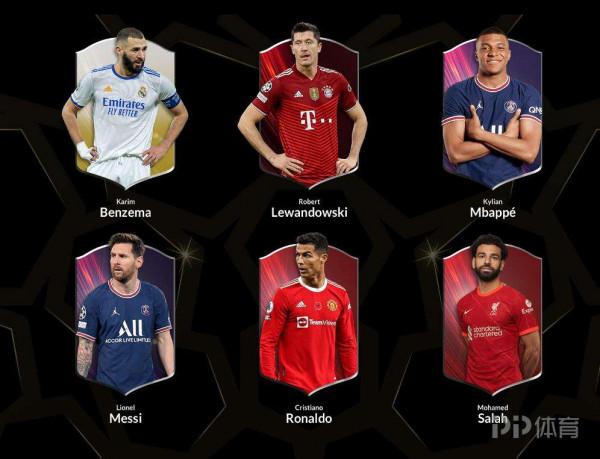 環球足球獎最終提名：梅羅萊萬等6人競爭男足最佳 明日頒獎典禮