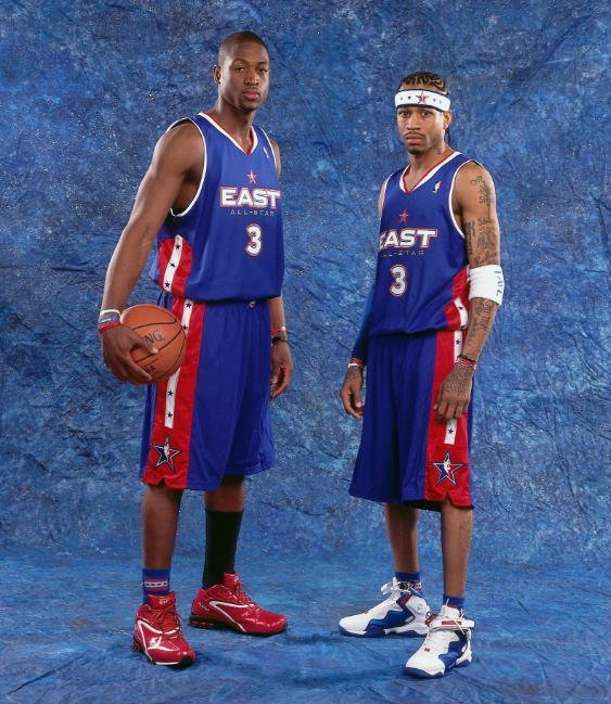 都在巔峰期，韋德能打爆艾佛森嗎？看看2項資料對比，懸殊比較大