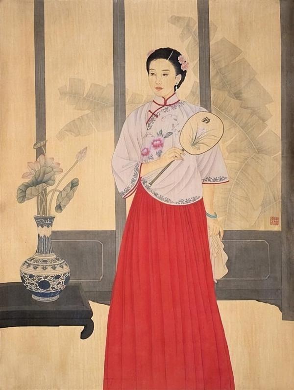 陳晶作品《滿園春色》扯掉傳統與現代藝術最後一層薄紗展現女性美