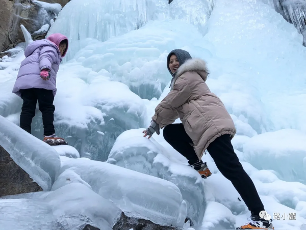 京郊遛娃記｜勇闖無人冰瀑仙境