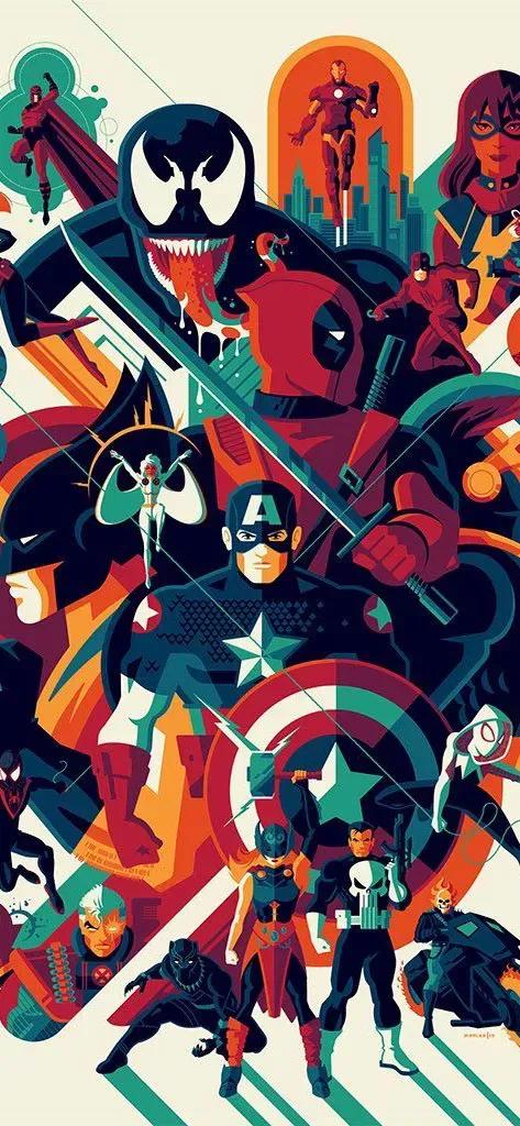 漫威手機桌布第二彈