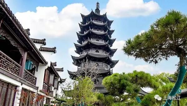 松江這座古塔修繕完成，它的“晚禮服”更迷人