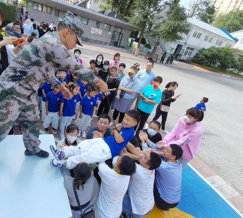 和睦路小學一年級親子團訓,小小和睦娃也有大能量 和睦路小學一年級親子團訓,小小和睦娃也有大能量