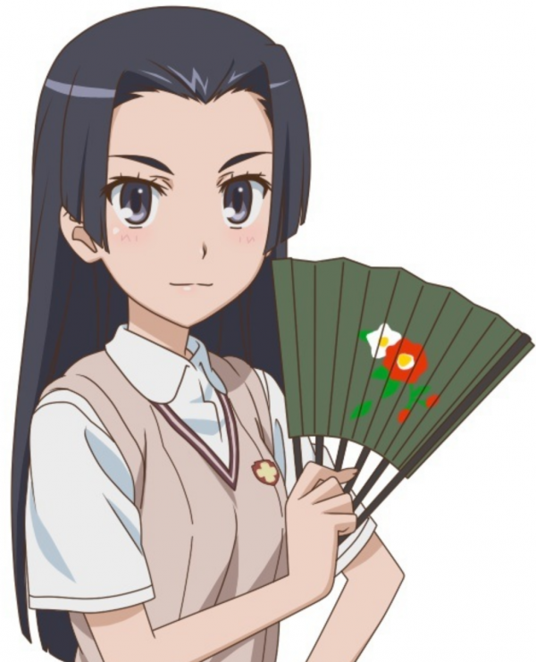 女孩子小小的大額頭，潛藏著無限的可能性