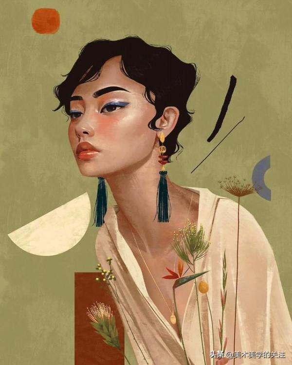 ［復古插畫］一枝紅豔露凝香，雲雨巫山枉斷腸——靈感的來源